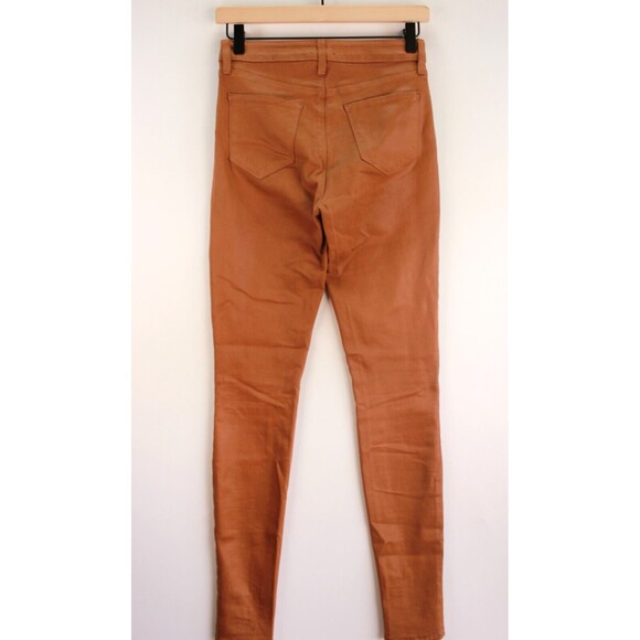 L Agence Women Jeans Brown Denim Skinny Casual Stretch Zip Fly 5 Pockets Size 26 - Picture 9 of 15